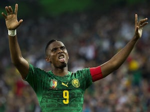 Eto'o remains doubtful for Cameroon