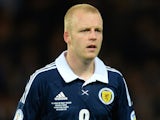 Steven Naismith of Scotland in action during the FIFA 2014 World Cup Qualifying Group A match between Scotland and Croatia at Hampden Park on October 15, 2013