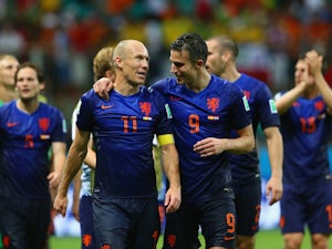 Robben surprised by Holland showing