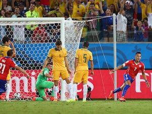 Chile edge past brave Australia