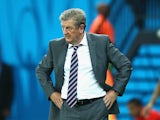  Manager Roy Hodgson of England looks on during the 2014 FIFA World Cup Brazil Group D match between England and Italy at Arena Amazonia on June 14, 2014