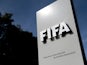 The logo of the global football's governing body FIFA is seen on October 3, 2013 