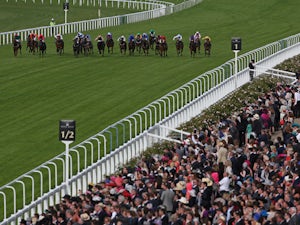 The field in action during the Windsor Castle Stakes on day one of Royal Ascot at Ascot Racecourse on June 17, 2014