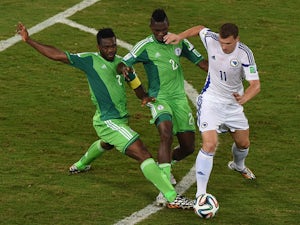 Dzeko blames referee for World Cup exit