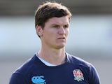 Freddie Burns looks on during the England training session held at Ponsonby Rugby Club on June 12, 2014