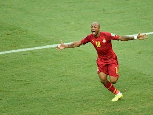 Ghana leading against Senegal