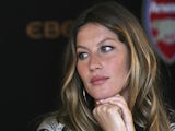 Ambassador For Ebel Gisele Bundchen attends a press conference to announce Ebel as official timing partner of Arsenal football club at The Hospital on June 19, 2007