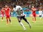 Moussa Sissoko of France celebrates scoring his team's fifth goal during the 2014 FIFA World Cup Brazil Group E match against Switzerland on June 20, 2014