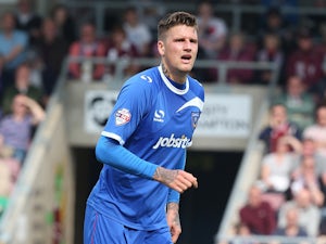 Sonny Bradley of Portsmouth in action during the Sky Bet League Two match between Northampton Town and Portsmouth at Sixfields Stadium on April 21, 2014