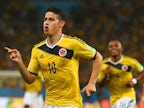 Half-Time Report: First-half strike from Colombia's James Rodriguez the difference at the break