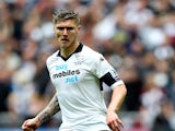 Jeff Hendrick of Derby in action during the Sky Bet Championship Playoff Final match between Derby County and Queens Park Rangers at Wembley Stadium on May 24, 2014