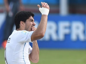 Uruguay WAGs show Suarez support