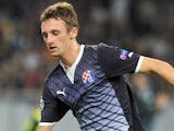 Marcelo Brozovic of GNK Dinamo Zagreb in action during the UEFA Champions League group stage match against FC Dynamo Kyiv on October 3, 2012