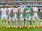 The United States pose for a team photo prior to the 2014 FIFA World Cup Brazil group G match between the United States and Germany at Arena Pernambuco on June 26, 2014
