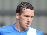 Danny Swanson of Peterborough United during their Sky Bet League One match against Crewe Alexander at the Alexandra Stadium on September 7, 2013