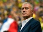France's coach Didier Deschamps is pictured prior to a Round of 16 football match between France and Nigeria at Mane Garrincha National Stadium in Brasilia during the 2014 FIFA World Cup on June 30, 2014