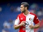Feyenoord's Italian forward Graziano Pelle takes part in the first training session of the Feyenoord Rotterdam team in Rotterdam on June 25, 2014