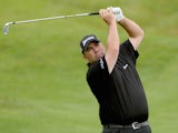 Kevin Stadler of the USA in action during the third round of the Alstom Open de France at Le Golf National on July 5, 2014