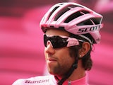Maglia Rosa wearer Michael Matthews of Australia and team Orica-GreenEDGE looks ahead of the seventh stage of the 2014 Giro d'Italia on May 16, 2014