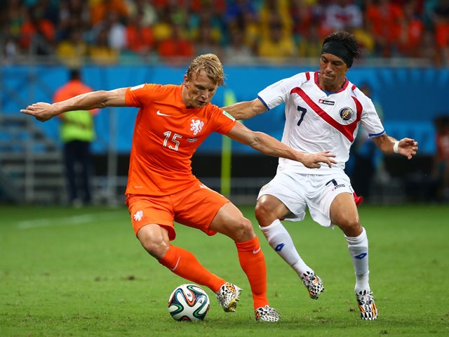 Half-Time Report: Goalless between Netherlands, Costa Rica