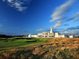 The par 4, 18th hole at The Royal Birkdale Golf Club on August 23, 2012