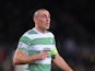 Scott Brown of Celtic FC looks on during the UEFA Champions League, Group H match between FC Barcelona and Celtic FC at the Camp Nou Stadium on December 11, 2013