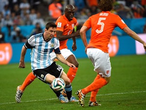 Messi dedicates Argentina win to journalist