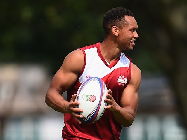 Dan Norton in action during the England Sevens Squad Announcement for the Commonwealth Games on July 9, 2014 in London, England
