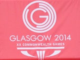 A picture of the Glasgow 2014 Commonwealth Games logo on June 7, 2014