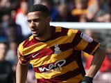 James Meredith of Bradford City in action during the npower League Two match against Northampton Town on April 6, 2013
