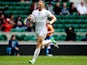 James Rodwell of England runs in a try during the Marriot London Sevens match between England and Wales at Twickenham Stadium on May 10, 2014 in London, England