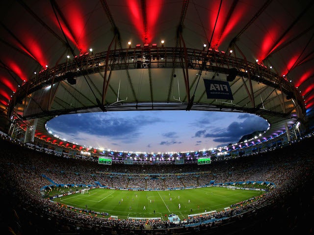 A general view of the stadium during the 2014 FIFA World Cup Brazil Final match between Germany and Argentina at Maracana on July 13, 2014