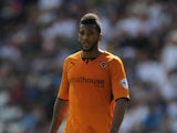 David Davis of Wolverhampton Wanderers looks on during the Sky Bet League One match between Preston North End and Wolverhampton Wanderers at Deepdale on August 03, 2013
