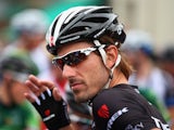 Fabian Cancellara of Switerland and Trek Factory Racing Team looks on at the start of the ninth stage of the 2014 Tour de France, a 170km stage between Gerardmer and Mulhouse, on July 13, 2014
