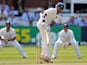 India's Shikhar Dhawan fails to avoid a bowl from England's Ben Stokes during the third day of the second Test cricket match between England and India, at Lord's Cricket Ground in London, England on July 19, 2014