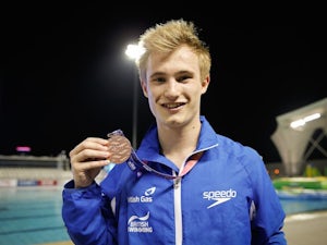 Laugher rallies to bronze at diving World Cup