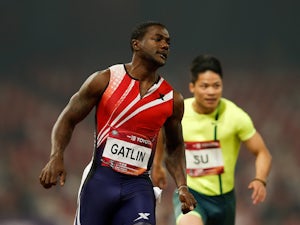Gatlin sets new PB in Doha