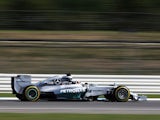 Lewis Hamilton during a practice session for the German GP on July 18, 2014