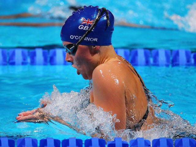 Siobhan-Marie O'Connor of Great Britain competes during the Swimming Women's 200m Individual Medley Final on day ten of the 15th FINA World Championships in Barcelona on July 29, 2013