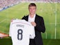 Toni Kroos is officially unveiled as a Real Madrid player on July 17, 2014
