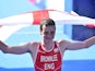 England's Alistair Brownlee celebrates winning the gold in the men's triathlon