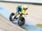 Australia's Annette Edmondson competes in the 300m individual pursuit qualifying on July 25, 2014
