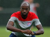 DaMarcus Beasley of the United States works during their training session at Sao Paulo FC on June 10, 2014