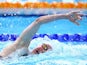 Hannah Miley during the 800m freestyle heat on July 27, 2014