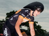 Joanna Rowsell of Wiggle Honda in action during the Elite Women British National Time Trial Championships on June 26, 2014