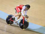 Lewis Oliva of Team Wales competes in the men's sprint on July 24, 2014