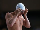 Wales's Marco Loughran during the 50m backstroke semi-final on July 26, 2014