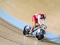 Matthew Crampton of England competes in the Men's Sprint Qualifying at Sir Chris Hoy Velodrome during day one of the Glasgow 2014 Commonwealth Games on July 24, 2014