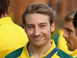 Aussie diver Matthew Mitcham arrives at the Commonwealth Games on July 21, 2014