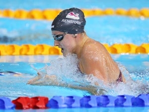 Renshaw scoops silver in 200m breaststroke
